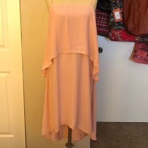 Layered Banana Republic spaghetti strap dress